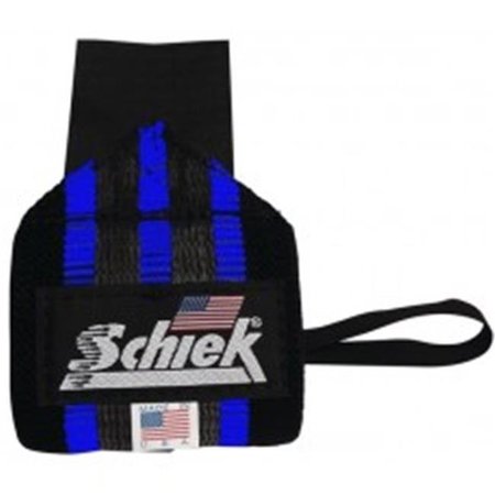 SCHIEK SPORTS Schiek Sports S-1112R Blue Line Wrist Wraps; 12 in. S-1112R